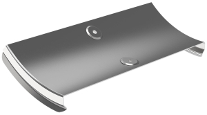 Крышка поворота плавн. 45град тип В10 ESCA 200мм IEK