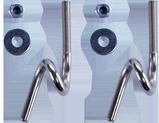 Комплект крепления Arctic на трос с витым крюком