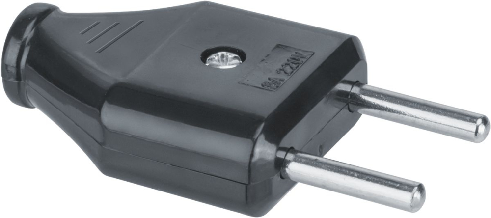 Вилка Navigator 61 714 NCA-PL07-6A-X-BL прямая б/з черная