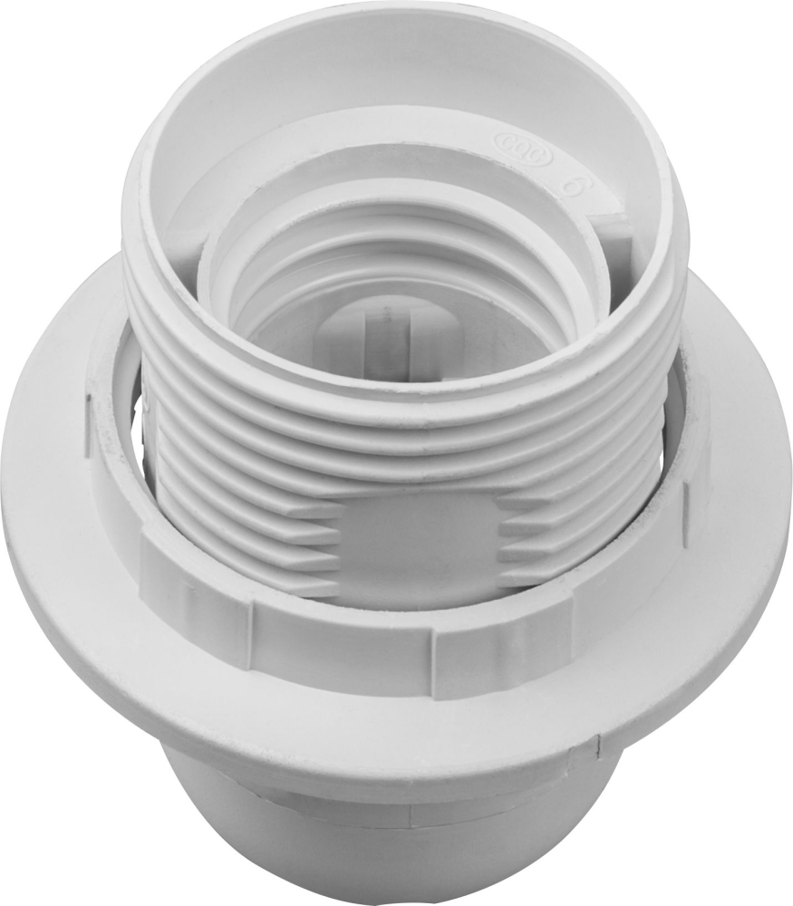 Патрон электрический Navigator 71 603 NLH-PL-R1-E27 пластик люстровый с кольцом