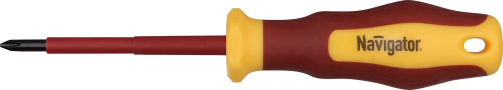 Отвёртка Navigator 71 946 NSD-1E-PH1x80 крестовая, 1000 В