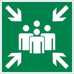 ПЭУ 021 Место сбора, тип Е21 (260х130) /комплект 2 шт./ MIZAR STANDARD