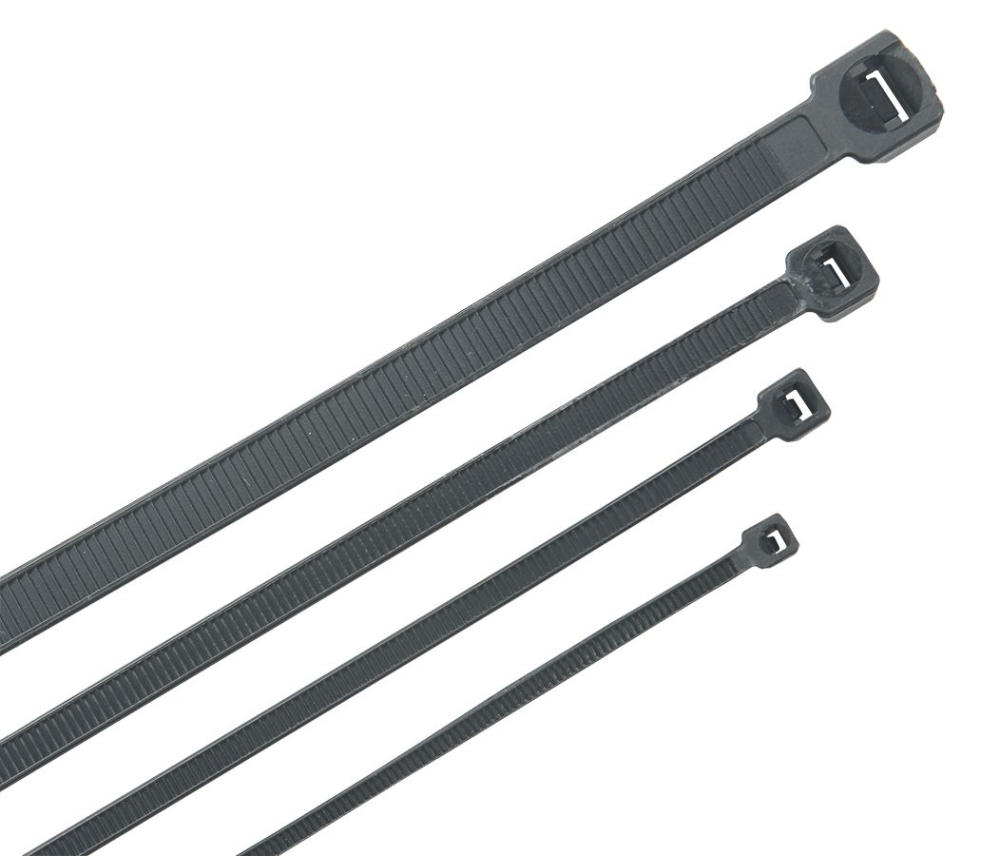 ITK Хомут-стяжка для кабеля 2,5х100мм нейлон черный (100шт)