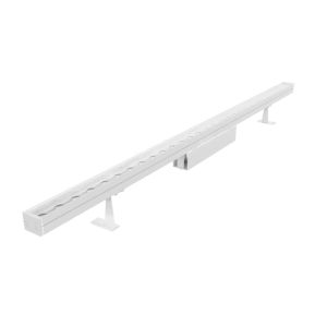 Светодиодный светильник VARTON архитектурный Regula 1200 мм 42 Вт 3000 K линзованный 10 градусов RAL9003 белый