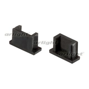 Заглушка для MIC черная глухая (Arlight, Пластик)