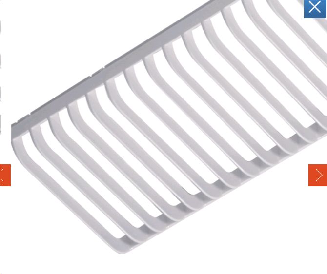 Решетка пластиковая ПК, белый, для ЛСО 2х18 - 2 шт, 2х36 - 4 шт, 2х58 - 5 шт., ЛБО - 4 шт. ДФИА.752663.001