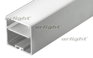 Профиль с экраном SL-LINE-5050-2500 ANOD+OPAL (Arlight, Алюминий)
