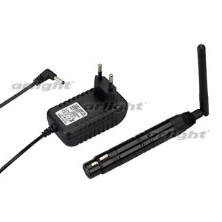 Усилитель SMART-DMX-Receiver Black (5V, XLR3 Male, 2.4G) (Arlight, IP20 Металл, 5 лет)