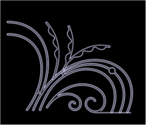 Фото-зона <отсутствие серии> Элемент Травка ФЗ-1 (1670*2280)