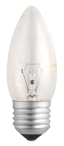 Лампа B35  240V  40W  E27  clear Jazzway