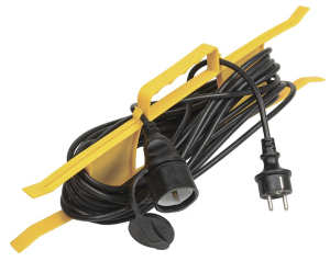 Рамка УР50 1 место 2Р+PE/50 метров 3х1,0 мм2 IP44 IEK