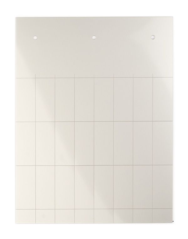 Табличка полужесткая 35x15мм. Установка в держатель. Для маркировки модульного оборудования. ПВХ-0,5. Серебристая