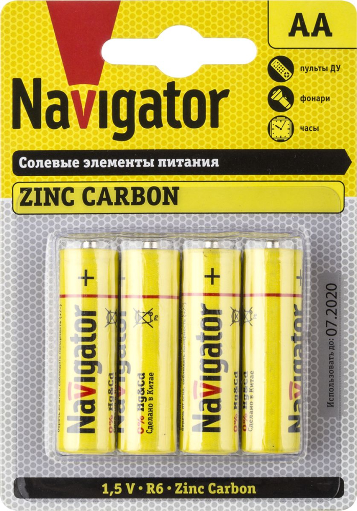Элемент питания Navigator 94 758 NBT-NS-R6-BP4