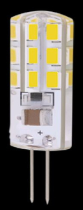 Лампа PLED-G4  3w  2700K 200Lm 220V (силикон, d11*38мм) Jazzway