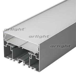 Профиль с экраном S2-LINE-10570-2500 ANOD+OPAL (Arlight, Алюминий)