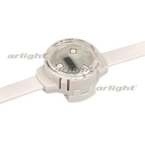 Модуль управляемый SOLEX-SPI-3535-3-12V RGB 120deg (D30x16mm, 0.75W, IP67) (Arlight, Пластик, 3 года)