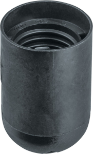 Патрон электрический Navigator 61 349 NLH-PL-E27-BL пластик подвесной черный Е27