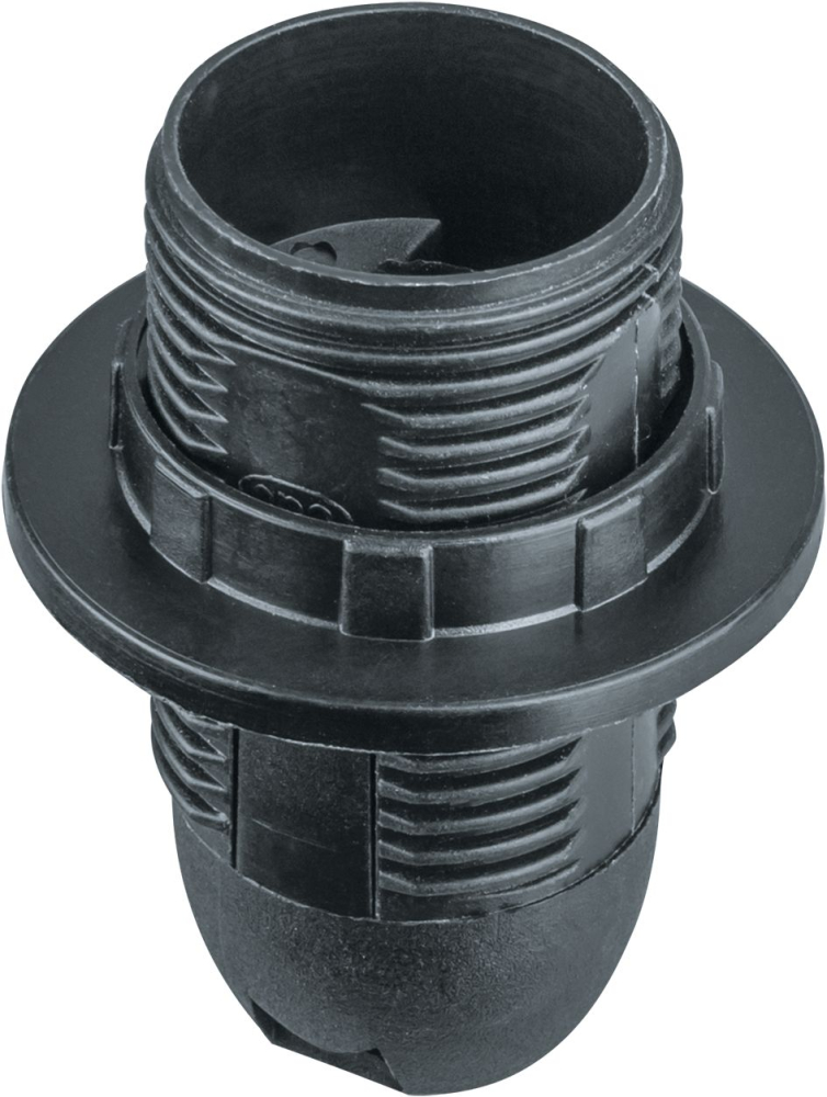 Патрон электрический Navigator 61 350 NLH-PL-R1-E14-BL пласт.люстровый с кольцом