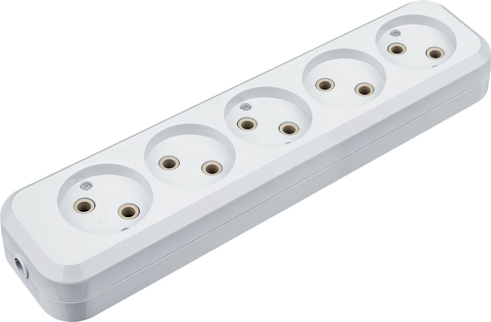 Колодка Navigator 61 589 NCA-BL01-05-X-WH 5гн б/з АБС пластик