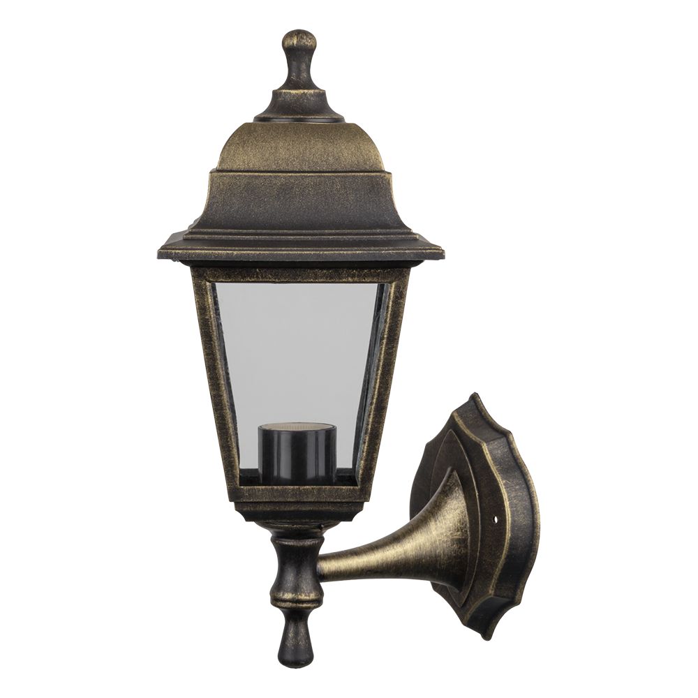 Светильник Navigator 80 489 NOF-PG30-002-IP44-E27 (4 грани черный под бронзу)