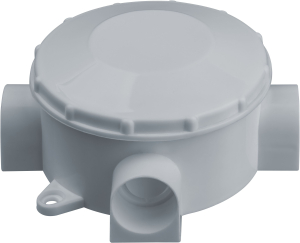 Коробка Navigator 93 759 NSS-DB-70-35-WH распаячная откр.монт.трехрожковая бел.