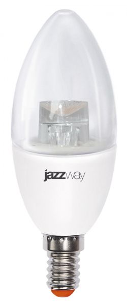 Лампа PLED- SP CLEAR C37 7w CL 3000K 540 Lm E14 Jazzway