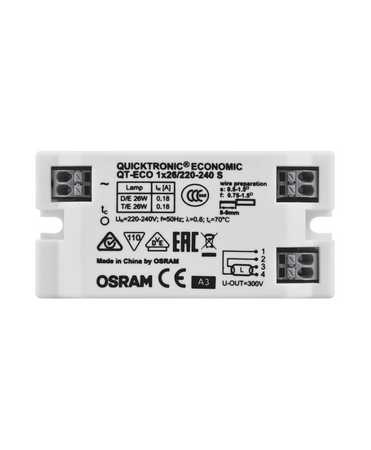 ЭПРА QT-ECO 1X26/220-240 S VS50         OSRAM