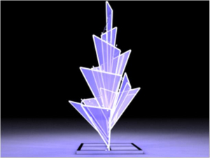 Инсталляция <отсутствие серии> Елочка Кристалл (2140*1130)