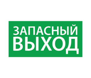 Светильник ЭЗ "Запасный выход" (330х120)