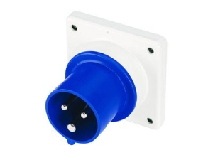 Вилка панельная PSP IP44 16A 2P+E 230В