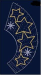 Консоль <Салют> Парад К-2 (3690*1700)