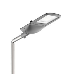 Светодиодный светильник VARTON уличный Tornado Urban крепление на консоль 100 Вт 2700 K RAL7045 серый муар DALI ZHAGA