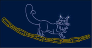 Инсталляция <Пушкин> Кот ученый (2200*4660)