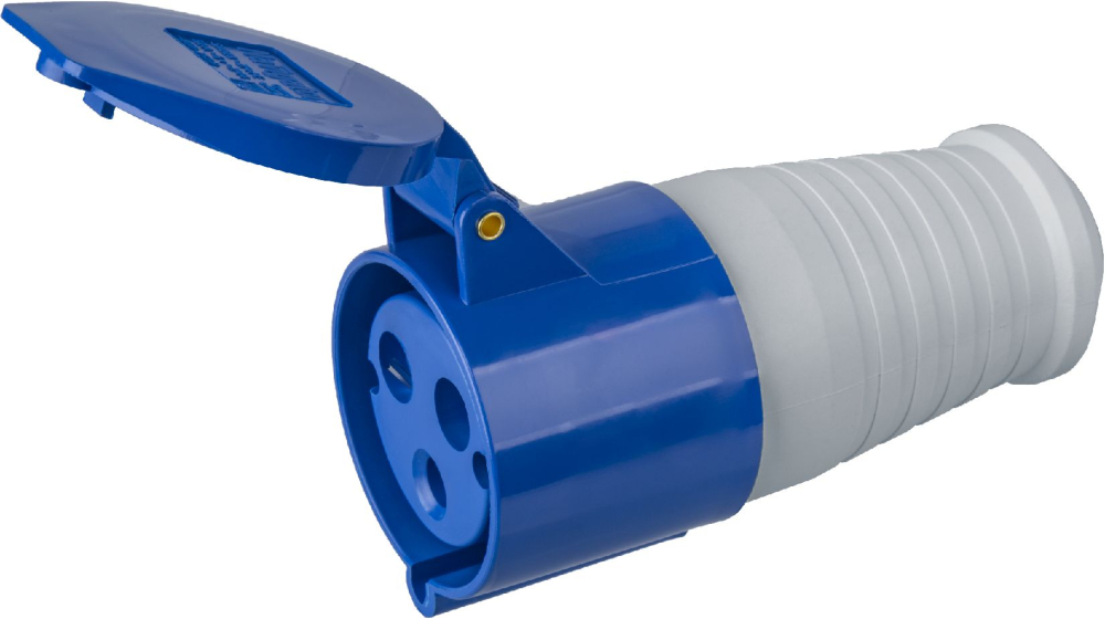 Розетка Navigator 14 306 NCA-SR223-32-220 переносная 32А 2P+PE IP44