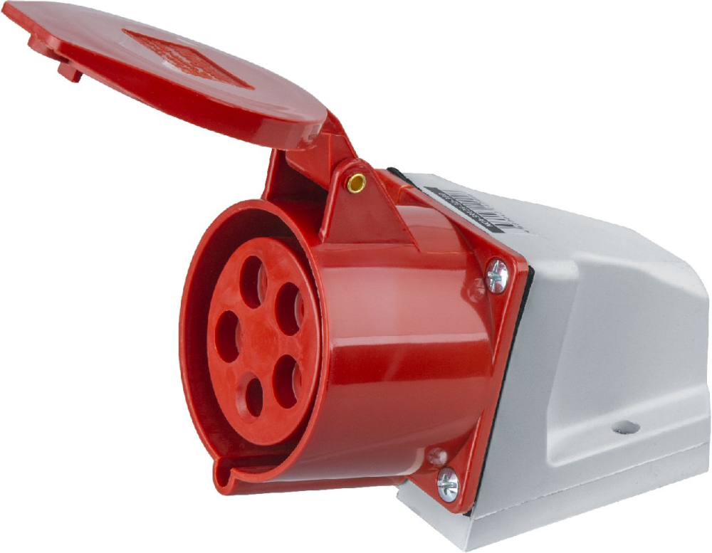 Розетка Navigator 14 299 NCA-SR125-32-380 стационарная наружная 32А 3P+N+PE IP44