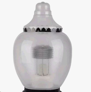 Стекло защитное РТУ/ЖТУ06...006 "Лотос" (с декоративным кольцом) ИБПМ 676838.035-01 прозр.