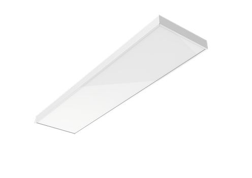 Светодиодный светильник VARTON A350 офисный встраиваемый 1195х295х50 мм(БАП 320х123х28 мм) 35 ВТ 3000 K с равномерной засветкой рассеиватель опал IP40 аварийный автономный постоянного действия