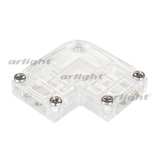 Коннектор угловой для ленты ARL-50000PV (15.5x6mm) прозрачный (Arlight, Пластик)