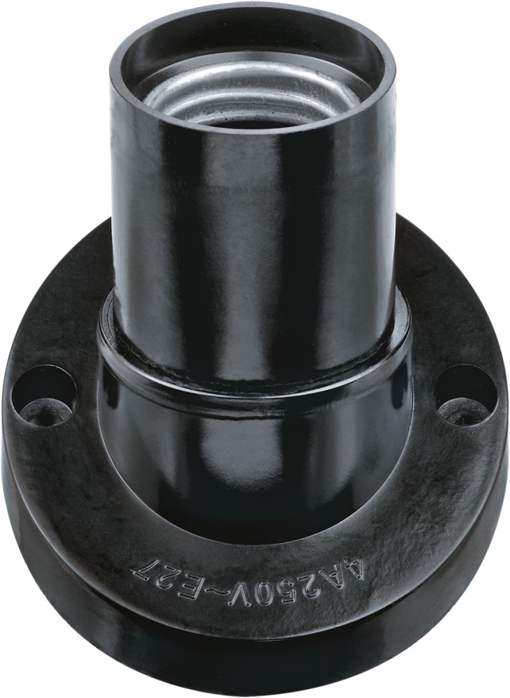 Патрон электрический Navigator 71 607 NLH-BL-W1-E27 карб. настен наклон, Е27