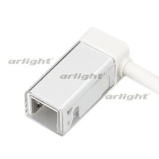 Коннектор питания ARL-MOONLIGHT-1213-CON-POWER-LR-WH (Arlight, Пластик)