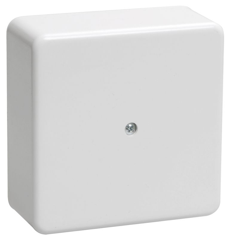 Коробка КМ41222 распаячная для о/п 104х104х44 мм белая (6 клемм 6мм2)