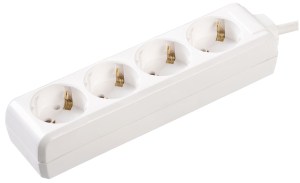 Удлинитель У04 4 места 2Р+PЕ/1,5метра 3х1мм2 16А/250В IEK