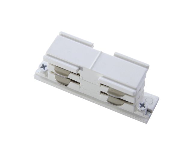 Соединитель внутренний I-образый белый (соединение 2х шинопроводов в прямую линию)