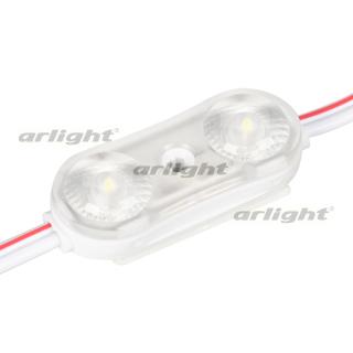 Модуль герметичный ARL-ORION-R07-12V Cool (2835, 2 LED, 170 deg) (Arlight, Закрытый)