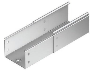 Телескопическое расширение для лотка  100х100 L600мм, горячеоцинкованное