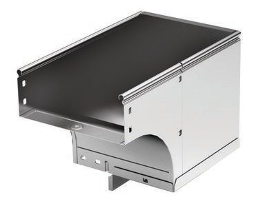 Угол вертикальный  внешний CDSS 90  осн.100 H50 в комплекте с крепежными элементами и соединительными пластинами, необходимыми для монтажа