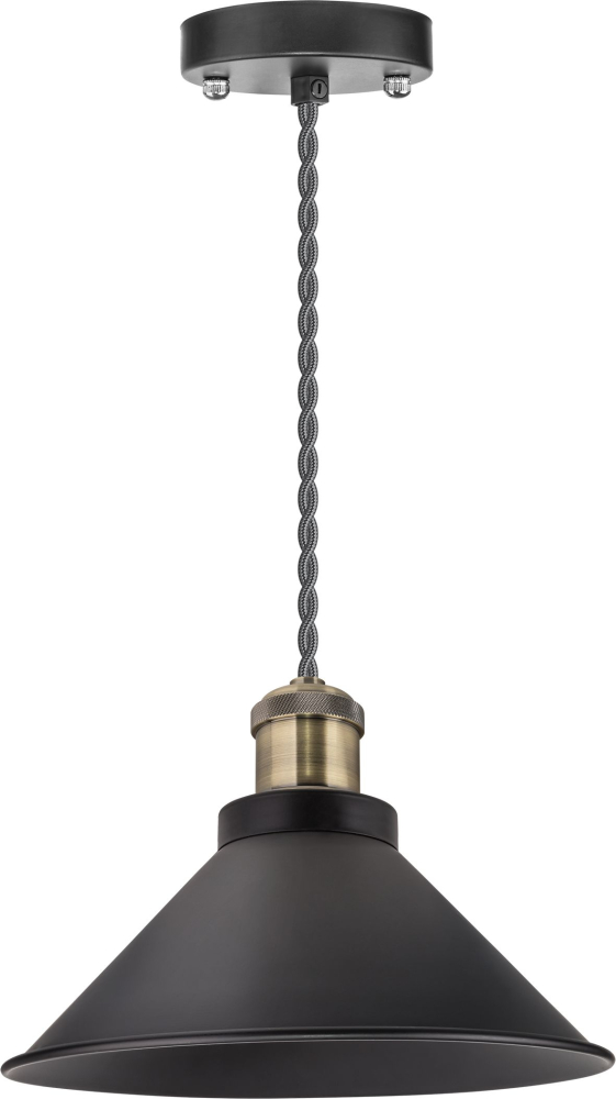 Светильник Navigator 61 536 NIL-WF02-008-E27 60Вт 1,5м. метал. черный/бронза