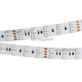 Светодиодная лента RT 2-5000 36V RGB 2X2 (5060, 600 LED, LUX) (Arlight, 26 Вт/м, IP20)