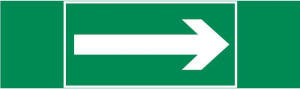 пиктограмма "СТРЕЛКА" 310х90мм для аварийно-эвакуационного светильника Basic IP65