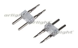 Силовой коннектор ARL-2pin-Mini (16x8mm) (Arlight, Металл)